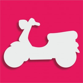 Support bonbons polystyrène scooter pour gateau bonbon 