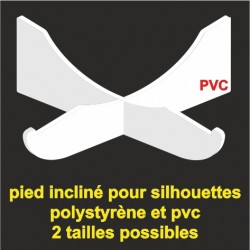 PIED INCLINE EN PVC POUR...