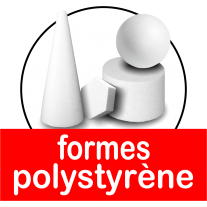 Formes en polystyrène - des volumes à habiller