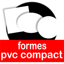 Formes en pvc compact (rond, cercle, carre, rectangle, ovale)