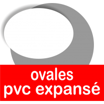 - ovales pvc expansé